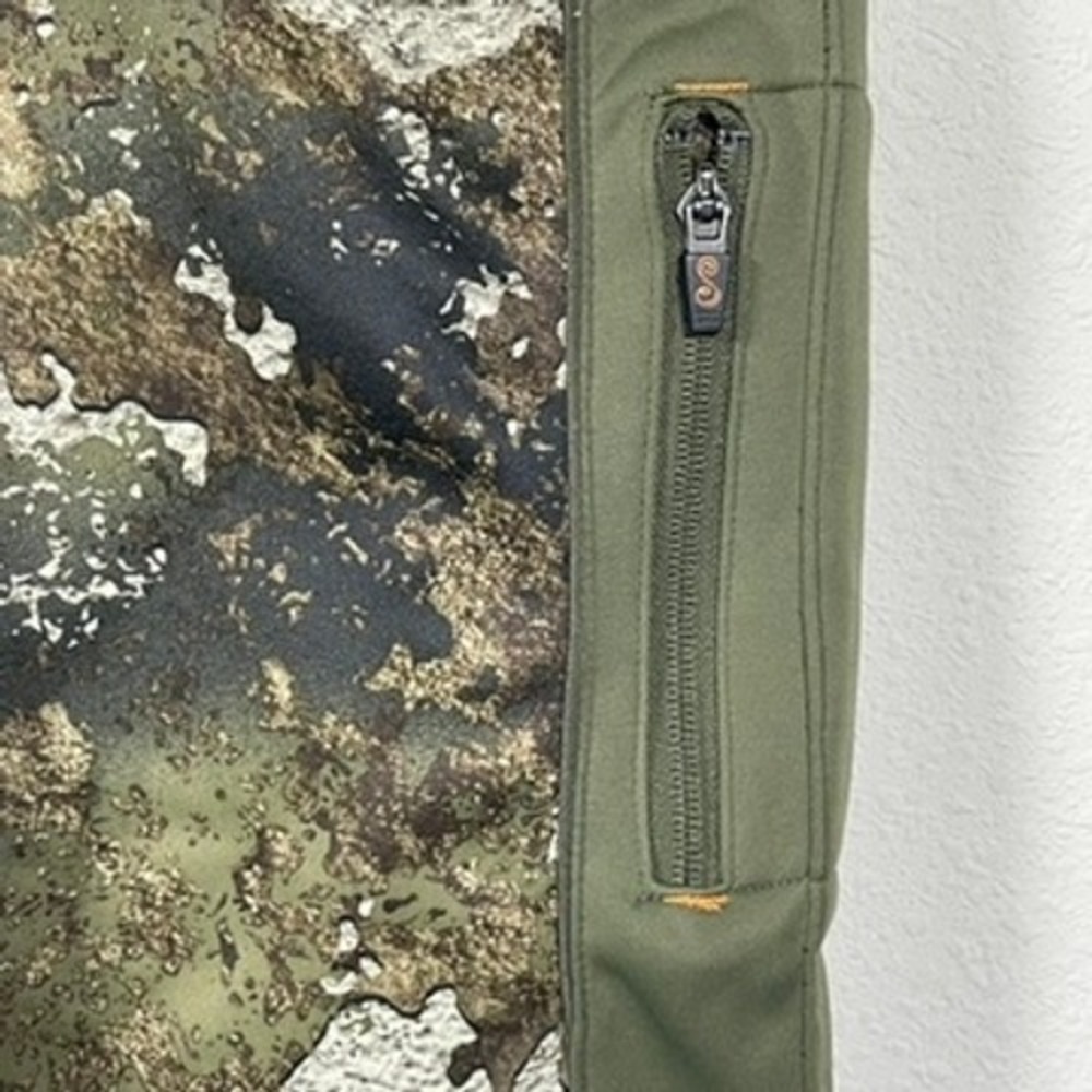 SHE Outdoor Camo Hunting Pants Womens Medium Green Excellent Strata Fleece Lined - Picture 6 of 13